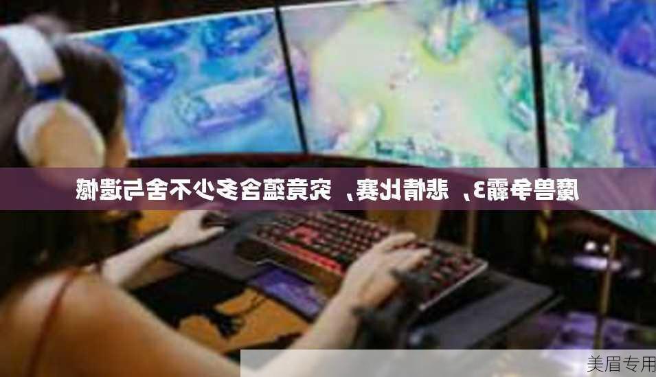 魔兽争霸3，悲情比赛，究竟蕴含多少不舍与遗憾