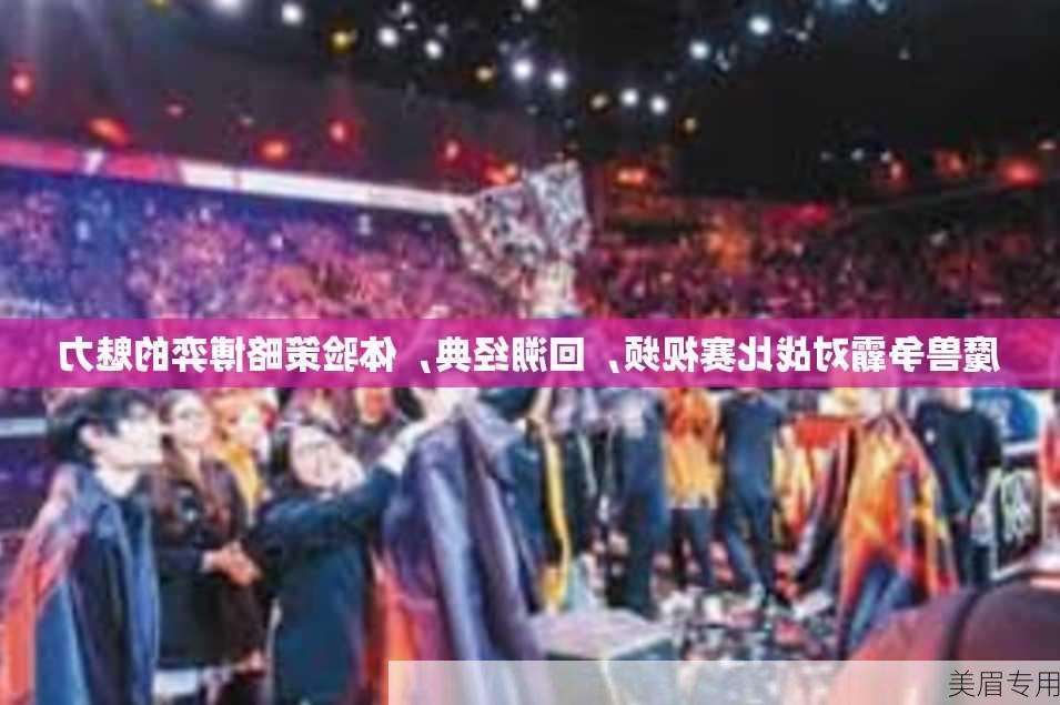 魔兽争霸对战比赛视频，回溯经典，体验策略博弈的魅力